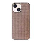 For iPhone 13 Solid Color Diamond TPU Phone Case(Rose Gold) - 1