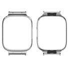 For Redmi Watch 3 Lite / Watch 3 Active Metal Watch Protective Frame(Silver) - 1