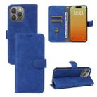 For iPhone 15 Pro Skin Feel Magnetic Flip Leather Phone Case(Blue) - 1