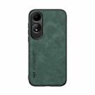 For OPPO A60 Skin Feel Magnetic Leather Back Phone Case(Green) - 2