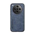 For OPPO Find X8 Pro Skin Feel Magnetic Leather Back Phone Case(Blue) - 2