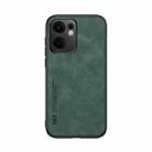 For OPPO Reno13 F 5G Skin Feel Magnetic Leather Back Phone Case(Green) - 2