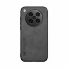For OPPO Find X8s Skin Feel Magnetic Leather Back Phone Case(Dark Grey) - 2