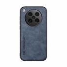 For OPPO Find X8s Skin Feel Magnetic Leather Back Phone Case(Blue) - 2