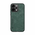 For OPPO Reno14 Pro Global Skin Feel Magnetic Leather Back Phone Case(Green) - 2