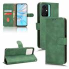 For Blackview OSCAL C70 Skin Feel Magnetic Flip Leather Phone Case(Green) - 1