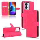 For Blackview Oscal Modern 8 / Color 8 Skin Feel Magnetic Flip Leather Phone Case(Rose Red) - 1