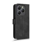 For Blackview Shark 9 5G Skin Feel Magnetic Flip Leather Phone Case(Black) - 3