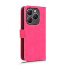 For Blackview Shark 9 5G Skin Feel Magnetic Flip Leather Phone Case(Rose Red) - 3