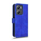 For Blackview Oscal Tiger 13 Skin Feel Magnetic Flip Leather Phone Case(Blue) - 3