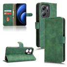 For Blackview Oscal Tiger 13 Skin Feel Magnetic Flip Leather Phone Case(Green) - 1