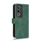 For OPPO A3 Pro Global Skin Feel Magnetic Flip Leather Phone Case(Green) - 3