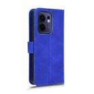 For OPPO Reno13 F 5G Skin Feel Magnetic Flip Leather Phone Case(Blue) - 3