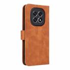 For OPPO F29 5G Global Skin Feel Magnetic Flip Leather Phone Case(Brown) - 3