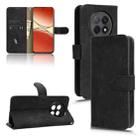 For OPPO F29 Pro Skin Feel Magnetic Flip Leather Phone Case(Black) - 1