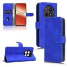 For OPPO F29 Pro Skin Feel Magnetic Flip Leather Phone Case(Blue) - 1