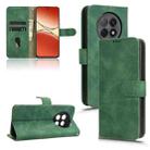 For OPPO F29 Pro Skin Feel Magnetic Flip Leather Phone Case(Green) - 1