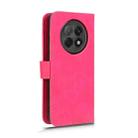 For OPPO F29 Pro Skin Feel Magnetic Flip Leather Phone Case(Rose Red) - 3