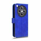 For OPPO Find X8s+ 5G Skin Feel Magnetic Flip Leather Phone Case(Blue) - 3