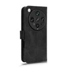For OPPO Find X8 Ultra 5G Skin Feel Magnetic Flip Leather Phone Case(Black) - 3