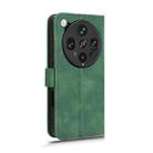 For OPPO Find X8 Ultra 5G Skin Feel Magnetic Flip Leather Phone Case(Green) - 3