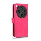 For OPPO Find X8 Ultra 5G Skin Feel Magnetic Flip Leather Phone Case(Rose Red) - 3