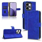 For OPPO Reno14 Global Skin Feel Magnetic Flip Leather Phone Case(Blue) - 1