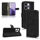 For OPPO Reno14 Pro Global Skin Feel Magnetic Flip Leather Phone Case(Black) - 1