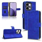 For OPPO Reno14 Pro Global Skin Feel Magnetic Flip Leather Phone Case(Blue) - 1