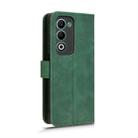 For OPPO A5 5G Global Skin Feel Magnetic Flip Leather Phone Case(Green) - 3