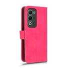 For OPPO A5 5G Global Skin Feel Magnetic Flip Leather Phone Case(Rose Red) - 3