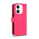 For OPPO A5x 5G / 4G Skin Feel Magnetic Flip Leather Phone Case(Rose Red) - 3