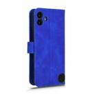 For Nothing CMF Phone 1 Skin Feel Magnetic Flip Leather Phone Case(Blue) - 3