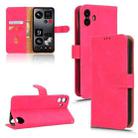 For Nothing CMF Phone 1 Skin Feel Magnetic Flip Leather Phone Case(Rose Red) - 1