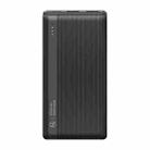 USAMS US-CD205 PB71 10000mAh Dual USB Power Bank(Black) - 1