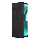 For Honor Magic6 Lite Carbon Fiber Texture Flip Leather Phone Case(Black) - 2