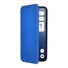 For Nothing Phone 3a Carbon Fiber Texture Flip Leather Phone Case(Blue) - 2