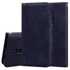 For Xiaomi Redmi K20 Frosted Business Magnetic Horizontal Flip PU Leather Case with Holder & Card Slot & Lanyard(Black) - 1