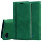 For Xiaomi Redmi 6A Frosted Business Magnetic Horizontal Flip PU Leather Case with Holder & Card Slot & Lanyard(Green) - 1