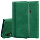 For Xiaomi Redmi 7 Frosted Business Magnetic Horizontal Flip PU Leather Case with Holder & Card Slot & Lanyard(Green) - 1