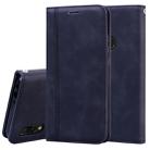 For Xiaomi Redmi 7 Frosted Business Magnetic Horizontal Flip PU Leather Case with Holder & Card Slot & Lanyard(Black) - 1