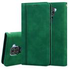 For Xiaomi Redmi Note 9 / Redmi 10X 4G Frosted Business Magnetic Horizontal Flip PU Leather Case with Holder & Card Slot & Lanyard(Green) - 1