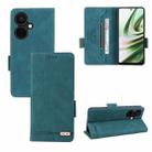 For OnePlus Nord CE 3 / OPPO K11 5G Magnetic Clasp Leather Phone Case(Green) - 1