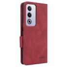 For OPPO A3 Pro 5G Global Magnetic Clasp Leather Phone Case(Red) - 3