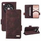 For OPPO Find X8 Magnetic Clasp Leather Phone Case(Brown) - 1