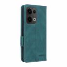 For OPPO Reno13 Pro Magnetic Clasp Leather Phone Case(Green) - 3