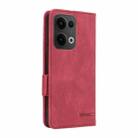 For OPPO Reno13 Pro Magnetic Clasp Leather Phone Case(Red) - 3