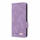 For OPPO Reno13 F Magnetic Clasp Leather Phone Case(Purple) - 2