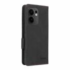 For OPPO Reno13 F Magnetic Clasp Leather Phone Case(Black) - 3