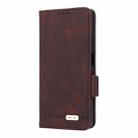 For OPPO A5x 5G / 4G Global Magnetic Clasp Leather Phone Case(Brown) - 2